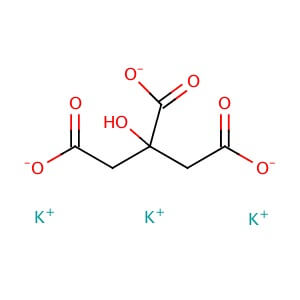 Potassium Citrate (K₃C₆H₅O₇) Chemical Distributor + Exporter